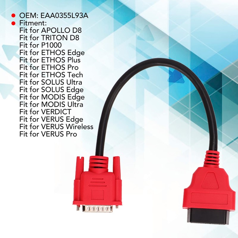 OBD2 to OBD1 Cable Adapter EAA0355L93A Diagnostic Scanner Cable Diagnostic