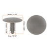 X AUTOHAUX 30 Pieces Car Grey Bolt Rivets Trim Clips