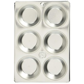 FK Tin Muffin Mold #100 Cup with 6 Silver