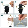 WEAVERBIRD 8 9 10 inch Adjustable Lamp Shade Harp Holder