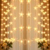 Fairy Christmas Lights LED Star String Lights with Remote for