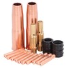 16Pcs MIG Welding Gun Accessory Kit Tip Nozzle Diffuser Adapter