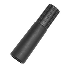ITTAHO Window Squeegee Adaptor,Extension Pole Attachment for Microfiber Window Washer,Window Scrubber - Black