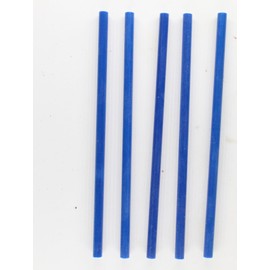5 Pack 6 INCH G10 Rod for Knife Making - Craft Supplies - Jewelry Making (Blue, 1/4 INCH)