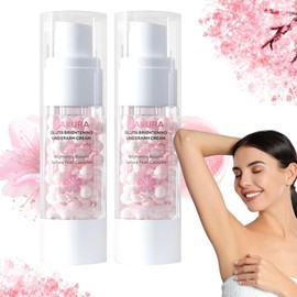 Fiorland 2PCS Sakura Gluta Revitalizing Booster Cream – Hydrating & Nourishing Cream for a Healthy-Looking Complexion, Suitable for All Skin Types (2PCS)