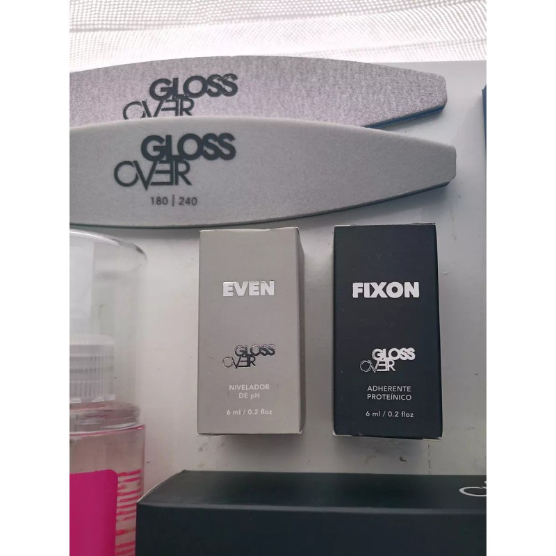 Gloss Over Kit Extension Uñas Press On Gloss Over Con