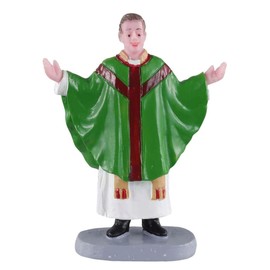 Lemax Figurine - Parish Priest - 02931 - Christmas Village - Winter Village - Christmas Decoration