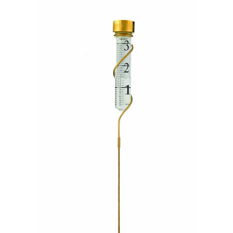 Conant VRG6BP Grande View Rain Gauge, Bronze Patina