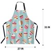 BGBDEIA Cupcake Chefs Apron, Cooking and Baking Apron for Men