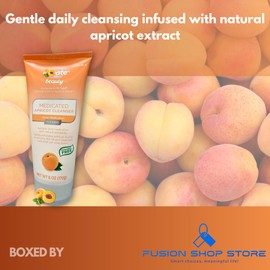 Equate Apricot Facial Cleanser- with 2% Salicylic Acid, 6 oz Daily Deep Cleansing Formula (Pack of 1), Boxed By Fusion shop Store