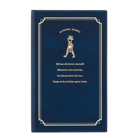 Midori 12862006 Notebook, Diary, Skima, Ruled Ruled, Navy Blue