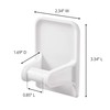 Command Spray Bottle Hangers, White, Holds up to 32 fl