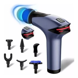 Monstyle  Monstyle Pistola Masajeadora All Body 8 Velocidades Gris 110V/220V