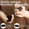 DONGTOIZ Anti-Slip Rubber Gym Grips for Men Women, Fingerless Weight