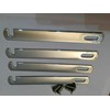4 x Divan Bed Base Linking Bars Nickel Plated With