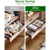 DIMJ Drawer Organizers for Clothing, Set of 16 Dresser Drawer