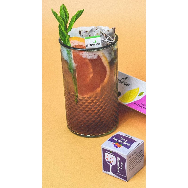 Premium Cocktail Infusions Botanicals Tea Pyramids 6 Unique Cocktail Blends