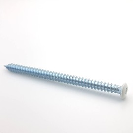 Concrete Screw 7.5 x 182 mm RAL 9010 Pure White Cylinder Head Tx Pro 20