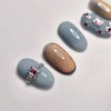antique sun nail tip - Coffin Midi / antique 수네일팁