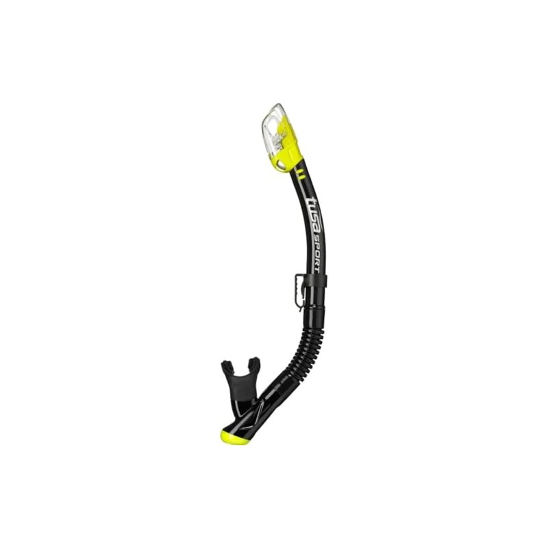 TUSA Sport USP-250 Dry Top Snorkel Fishtail Blue