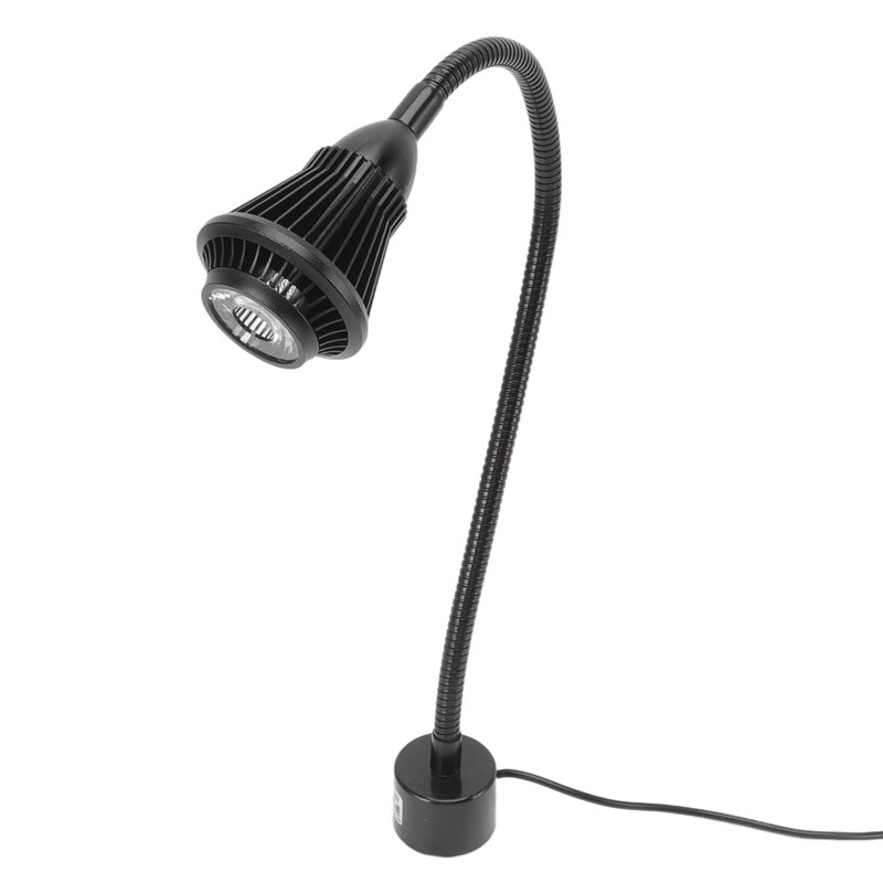 7W LED Machine Work Lamp with Magnetic Base Aluminum Gooseneck