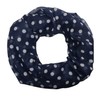 zarolo Women's Loop Tube Scarf Thin Neckerchief Polka Dot Round