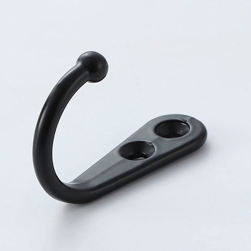 DaiUni Pack of 4 Wardrobe Hooks Wall Hooks Vintage Towel
