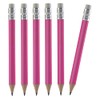 TH Golf 100pcs Golf Pencils, 4 Inch Mini Pencils Half