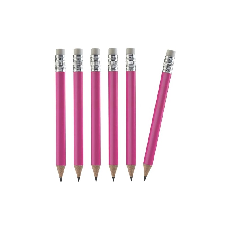 TH Golf 100pcs Golf Pencils, 4 Inch Mini Pencils Half