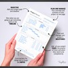 Project Planner Notepad - Project Management Organizer Desk Pad -