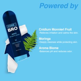 Code Bro Men's Intimate Wash French Balldog - pH Balance Ballsy Ball Wash Soap Men Shower - Deep Cleanse Mens Private Parts Wash Combats Odor Sweat & Itching - Shower Stuff for Men (250ml, 8.45 fl oz)