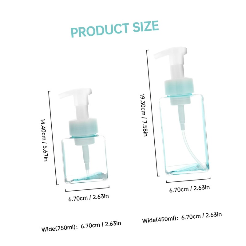 NOLITOY Travel-Friendly Foamed Bottle Set Handheld Packing Tool for Shampoo