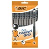 BIC BU3 Comfort Grip - Retractable Ball Pens - 10
