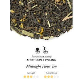 TWG Tea | Midnight Hour Tea | Black Tea | Fragrant Tropical Fruits | 15 Hand Sewn Cotton Teabags | Gift Set
