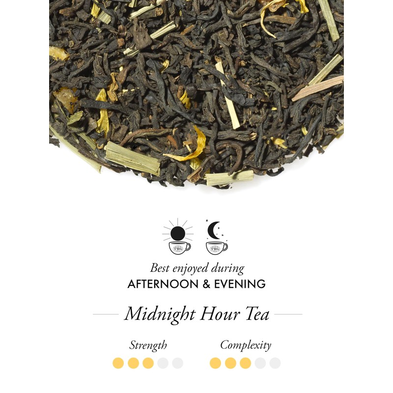 TWG Tea | Midnight Hour Tea | Black Tea |
