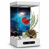 Betta Fish Tank, Smart Automatic Heating, Easy Water Change Valve,