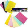 Kuwish Innovative Dish Washing Net Cloths, Quick Dry, Mesh Net