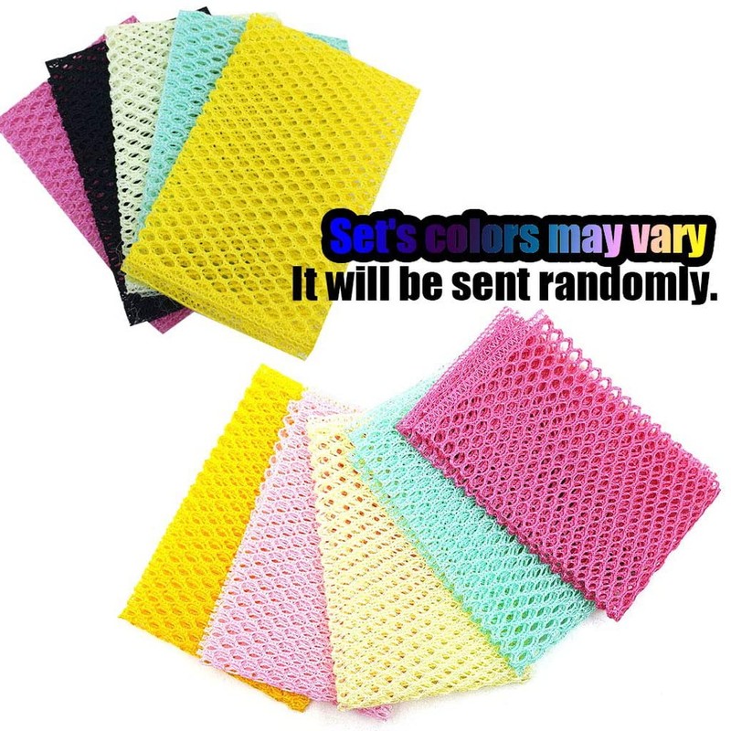 Kuwish Innovative Dish Washing Net Cloths, Quick Dry, Mesh Net