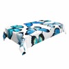 Butterfly Blue Tablecloth 52 x 70 Inch Rectangular Animals Exquisite