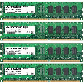 A-Tech 16GB KIT (4 x 4GB) For Gateway DX Series DX4370 DX4370G DX4370G-UW10 DX4370-UR10 DX4380 DX4380G DX4380G-UW308 DX4380-UR308 DX4380-UR318 DX4870-UB. DIMM DDR3 NON-ECC PC3-12800 1600MHz RAM Memory