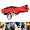 Aluminum Magnalium Alloy Self‑Braking Stop Descender for 10‑12mm Rope Climbing