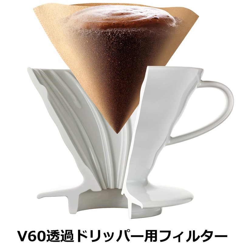 HARIO VCF-01-100M Paper Filter for V60, 01 - 2 Cups,