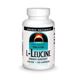Source Naturals L-Leucine, 500mg, 120 Capsules