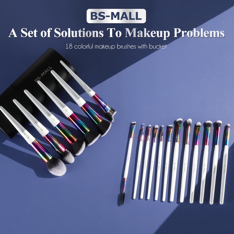 BS-MALL Makeup Brushes Makeup Tools Kit Premium Synthetic Powder Foundation
