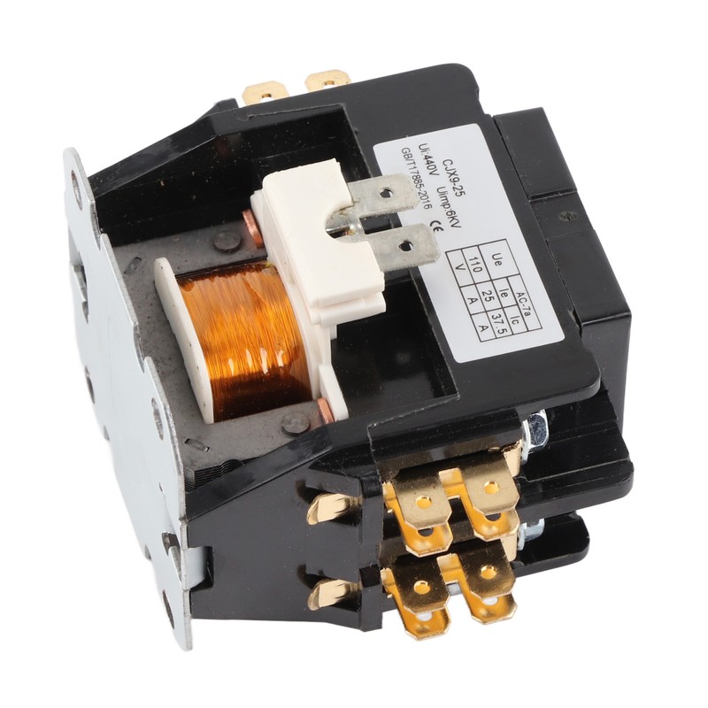 AC Contactor CJX9 25 2P Silver Alloy Contact Flame Retardant