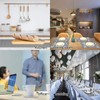 HPMAISON 9 Pcs Grey Placemats Set - 4 Placemats, 4