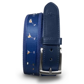 MAD GOLFER MarTEEni Webbing belt with Ribbon Overlay (38)