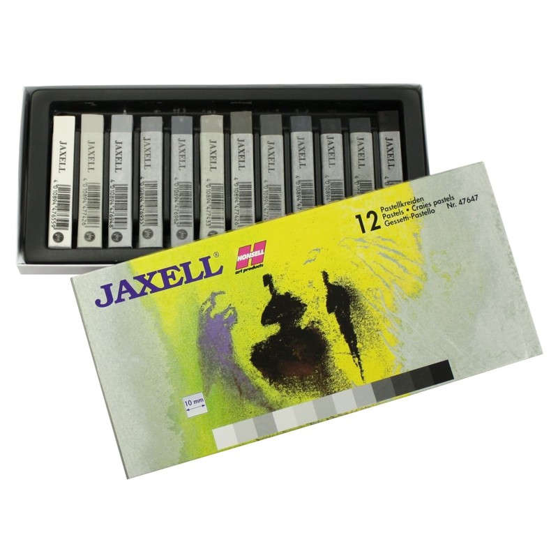 Honsell 47650 - Jaxell Pastel Chalk, Square Shape, for Flat