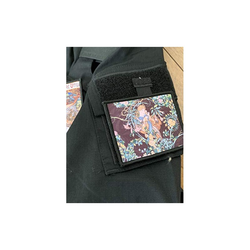 Patch Shop Dongri Alphonse Mucha Cross Transfer Type Airsoft Patch