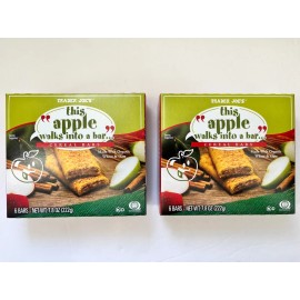 Trader Joe's 2 Packs Trader Joe's This Apple Walks Into A Bar Cereal Bars 6 Bars 7.8 oz Each